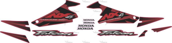 Комплект наклеек Honda NX-4 2003 FALCON