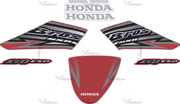 Комплект наклеек Honda NXR-150 2005