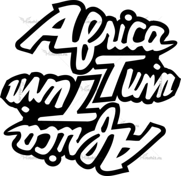 Наклейки Honda RD-750 1994 AFRICA-TWIN LOGO