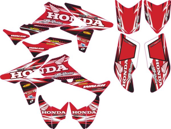 Комплект наклеек на HONDA TRX-450 7 2004-2019