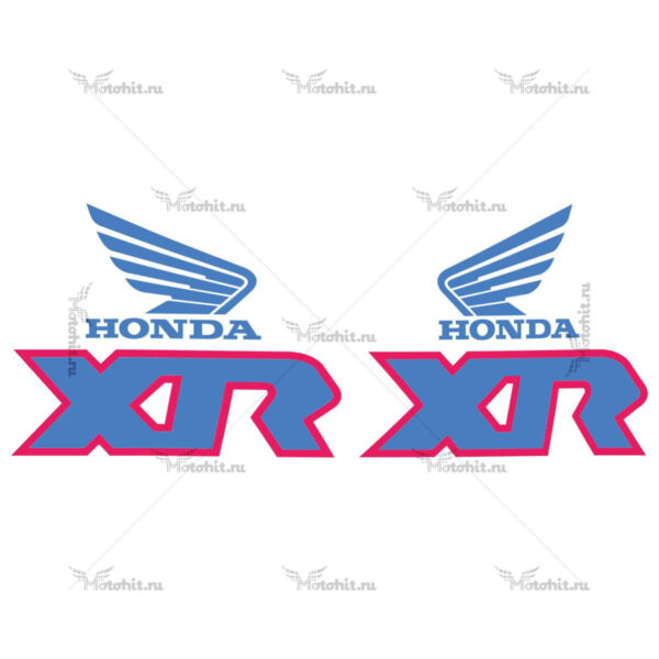 Комплект наклеек Honda XR-100 1991