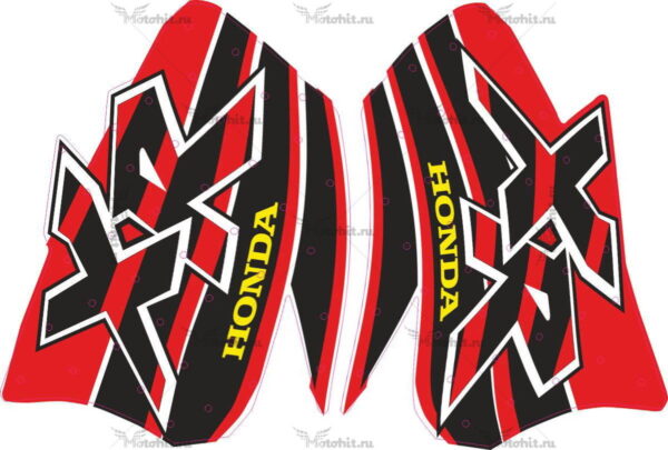 Комплект наклеек Honda XR-200 1998-2002