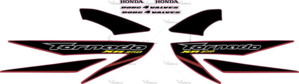 Комплект наклеек Honda XR-250 2007
