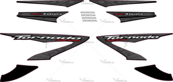 Комплект наклеек Honda XR-250 2008