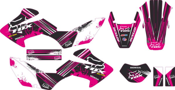 Комплект наклеек на HONDA XR-250 TORNADO-32 2001-2009