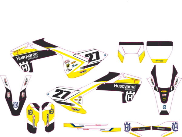 Комплект наклеек на HUSQVARNA TC-FC-125-250-450 2016-2017 ENDURO-2017-4