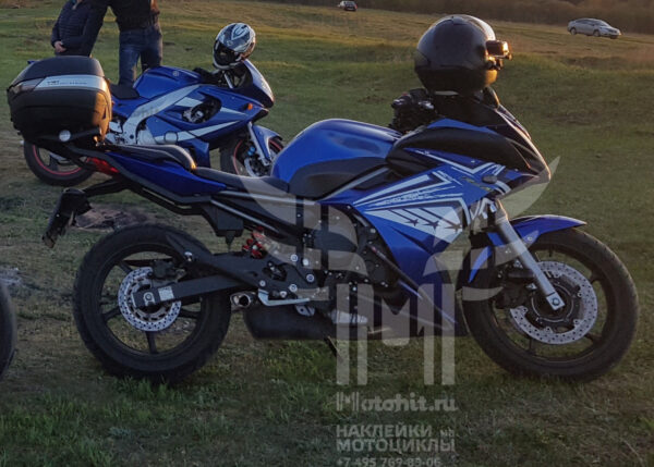 Комплект наклеек Yamaha FZ-6R 2009-2015 STARS — изображение 3