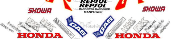 Комплект наклеек Honda CBR-600-RR 2003-2004 ROSSI-2 part