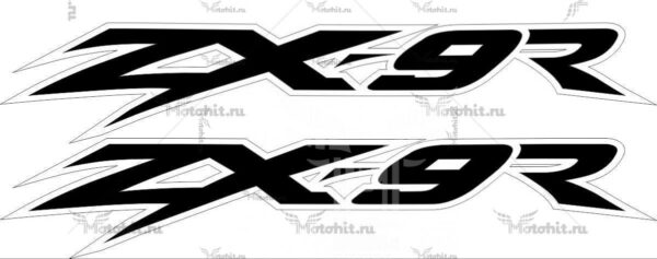 Комплект наклеек Kawasaki ZX-9R LOGO