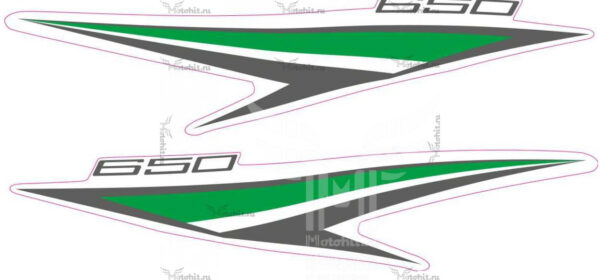 Комплект наклеек Kawasaki Ninja-650 2017