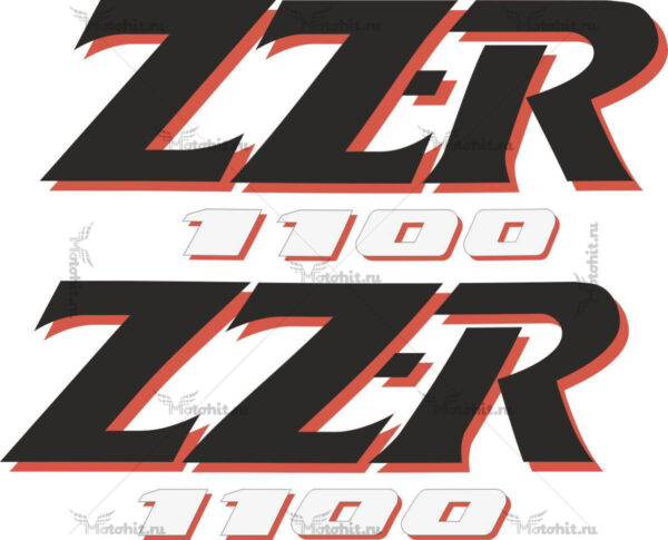 Наклейка Kawasaki ZZR-1100