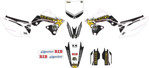 Комплект наклеек на KAWASAKI KX-450F 2009-2012