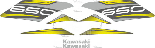 Комплект наклеек KAWASAKI Z-650 2019