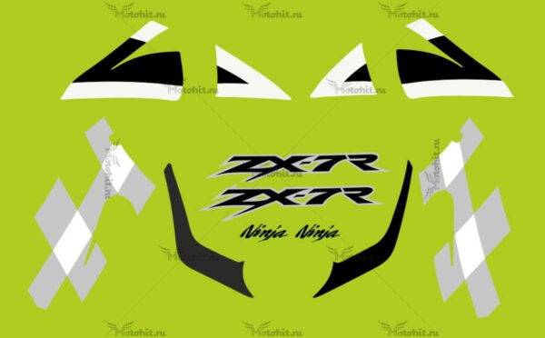 Комплект наклеек Kawasaki ZX-7R 2002