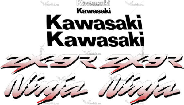 Комплект наклеек Kawasaki ZX-9R 1994 1995