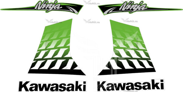 Комплект наклеек KAWASAKI ZX-10R 2010