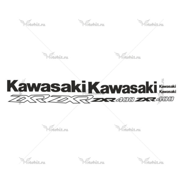 Комплект наклеек Kawasaki ZXR-400 1994