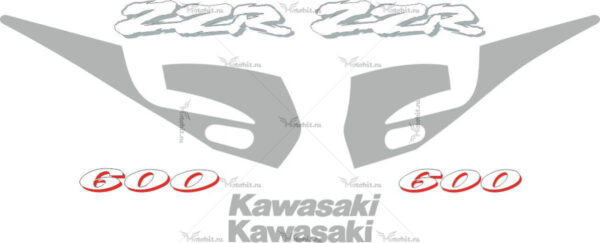 Комплект наклеек Kawasaki ZZR-600 1994