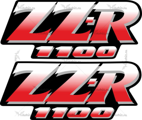 Комплект наклеек Kawasaki ZZR-1100