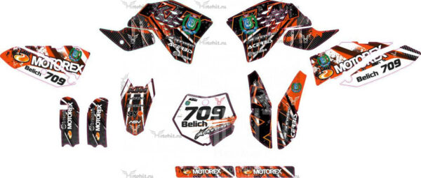 Комплект наклеек для KTM SX-65 2009-2015
