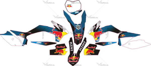Комплект наклеек KTM SXF 2013-2015