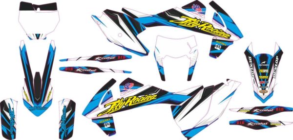 Комплект наклеек на KTM SXF-450-250 2016-2018 NEW-2