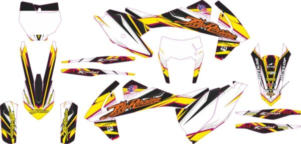 Комплект наклеек на KTM SXF-450-250 2016-2018 NEW-5