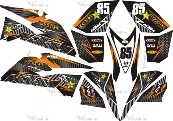 Комплект наклеек KTM XC-525