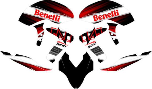 Комплект наклеек на BENELLI TNT 300