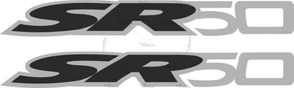 Комплект наклеек Aprilia SR-50 2001-2003 LOGO