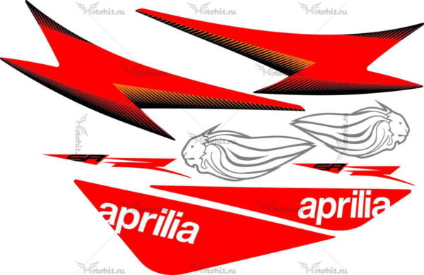 Комплект наклеек Aprilia SR 2004
