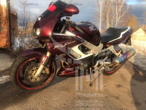 Комплект наклеек Honda VTR-1000-F FIRESTORM — изображение 3