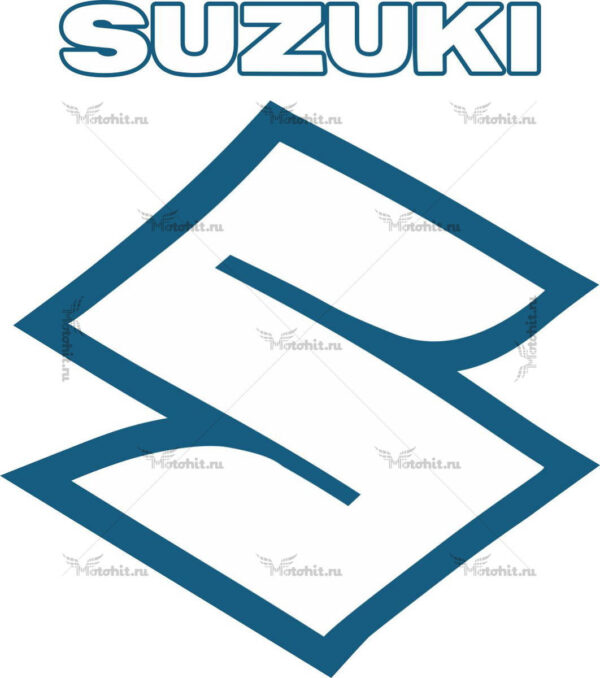 Наклейка символ SUZUKI S