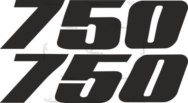 Наклейка SUZUKI 750-2