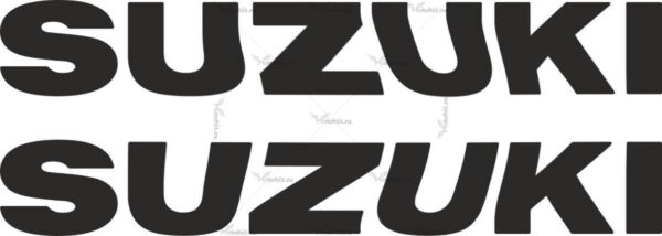 Наклейка надпись SUZUKI