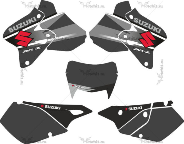 Комплект наклеек SUZUKI DRZ-400 2000-2018 ORIGINAL.CMX