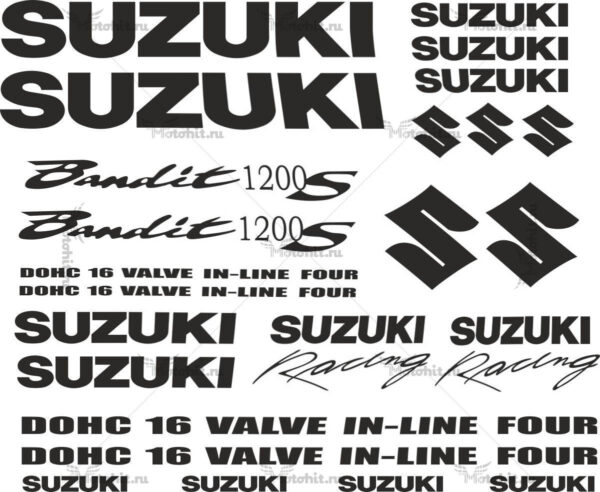Комплект наклеек SUZUKI GFS-1200-S-BANDIT 24-STICKER