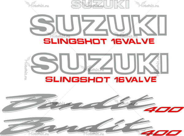 Комплект наклеек SUZUKI GSF-400 1989-1994 BANDIT