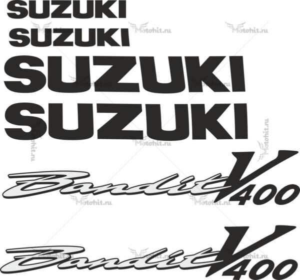 Комплект наклеек SUZUKI GSF-V-400 BANDIT