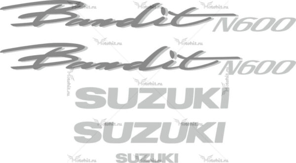 Комплект наклеек SUZUKI GSF-600-N BANDIT