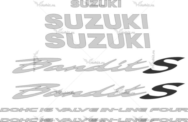 Комплект наклеек SUZUKI GSF-600-S 1995-2004 BANDIT