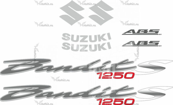 Комплект наклеек SUZUKI GSF-1250-S BANDIT