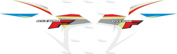 Комплект наклеек SUZUKI GSX-650-F 2008