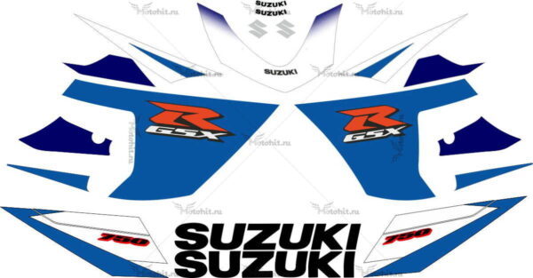 Комплект наклеек SUZUKI GSX-R-750 2005