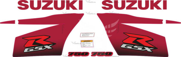 Комплект наклеек для Suzuki GSX-R-750 2014
