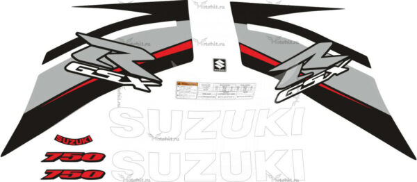 Комплект наклеек для Suzuki GSX-R-750 2013