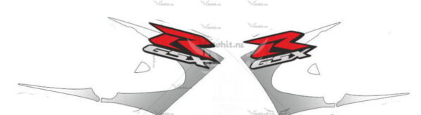 Комплект наклеек SUZUKI GSX-R-1000 2000-2002-WHITE part