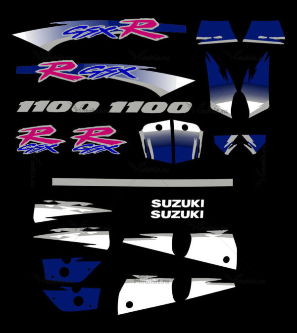 Комплект наклеек SUZUKI GSX-R-1100 KIT
