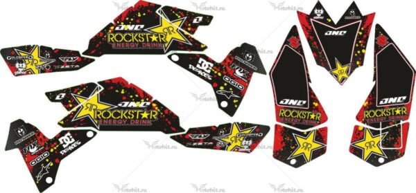 Комплект наклеек SUZUKI LTR-450 ROCKSTAR 2006-2018