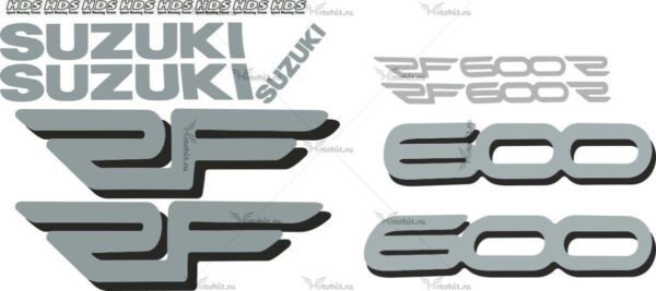 Комплект наклеек SUZUKI RF-600 1993-1997